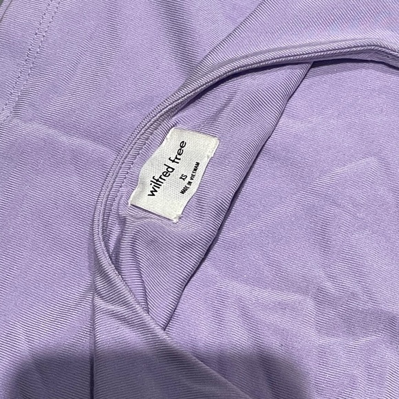 Pastel purple cropped top | size XS - Picture 3 of 4